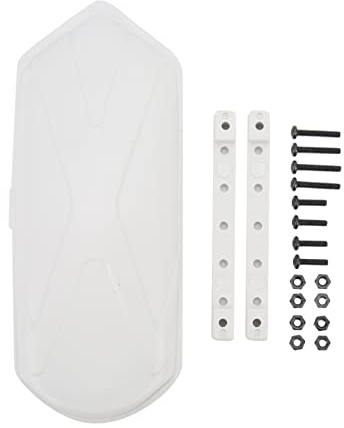 Yctze Högsimulering RC-takbagageväska SCX 24 1/24 RC-bilar - Premium-plastmodell med Enkel Snapinstallation, Praktisk Förvaring Hobbyverktyg och Tillbehör, Förbättrade Detaljer (Vit)