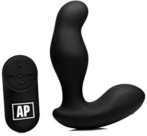Alpha-Pro Prostata-Vibrator-AG150 Prostata-Vibrator Schwarz One Size