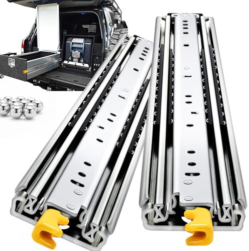 Schwerlastauszug Schubladenschienen Verriegelung B:76/L:558mm Trag 213kg