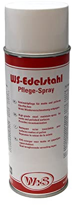 Edelstahlpflegespray Edelstahl Pflegespray Edelstahlreiniger Pflege Spray Reinigung - 1x Sprühdose 400 ml Edelstahlpflege für matte und polierte Edelstahloberflächen Streifenfrei