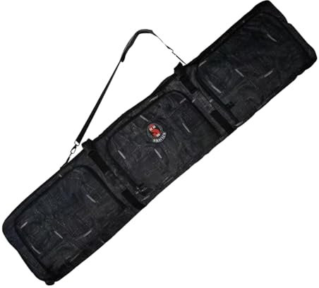 LOVIVER Snowboard-Tasche mit Rollen, Ski-Aufbewahrungstasche, Handtasche, Tragetasche, Koffer, wasserdicht, für Flugreisen, zum Reisen, Spielen im Freien, 146cmx32cmx18cm