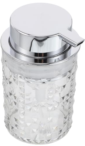 JHKNNK Dispenser in Pet con Pompa Ergonomica Ricaricabile Schiuma Sapone la Routine di Pulizia Delicata per Bagno e Cucina