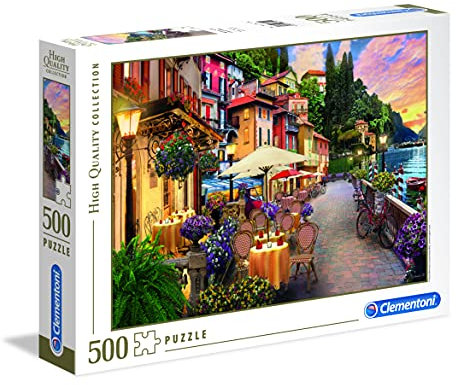 Clementoni 35041 Monte Rosa Dreaming – Puzzle 500 Teile ab 9 Jahren, buntes Erwachsenenpuzzle mit kräftigen Farben, Geschicklichkeitsspiel für die ganze Familie, schöne Geschenkidee