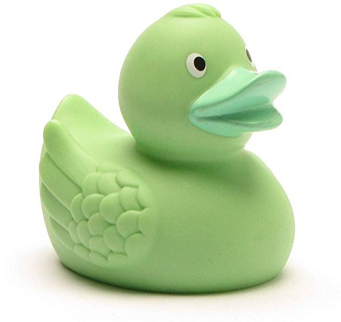 Duckshop, Paperella da bagno Finja, verde pastello