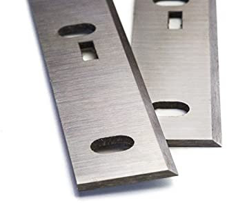 6 Stück Scheppach HMS1080 Abricht- und Dickenhobel 254mm Hobelmesser