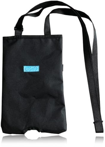 KSJEHW Housse pour Sac de Drainage urinaire/Sac de Collecte à Urine, Sac caché avec Ceinture de Cuisse pour sonde, Support pour d’Autres liquides corporels postopératoires(Noir, 1000ml)