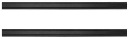 Essuie-glaces Latéraux Pour Voiture, Essuie-glaces Multifonctionnel En Caoutchouc Pour Vitres Latérales, Essuie-glaces Résistant À L'usure Pour Véhicule, 40cm, 2 Pièces