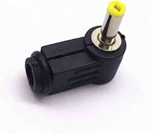 RUITEXUN Connettore a saldare maschio DC 4.0x1.7mm, connettore DC a barilotto ad angolo retto da 90 gradi, connettore DC a saldare fai da te