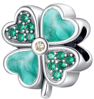 Amuefer S925 Charms kärlek ocean djur födelsedag familj berlock, ca 4,8 mm