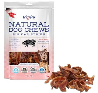 Frigera Snack per cani naturali, ricchi di proteine, senza glutine e cereali, 500 g