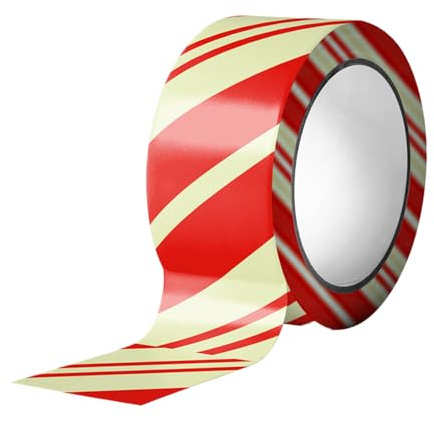 Générique Jul signalband - 5 meter festlig dekoration, jul dekorativt band rulle, för evenemangsplanerare festarrangörer entusiaster för DIY trädgård