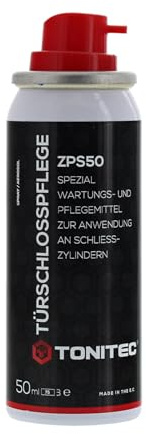 ToniTec® Schlossspray Schloss Zylinder Pflegespray 50ml ZPS50