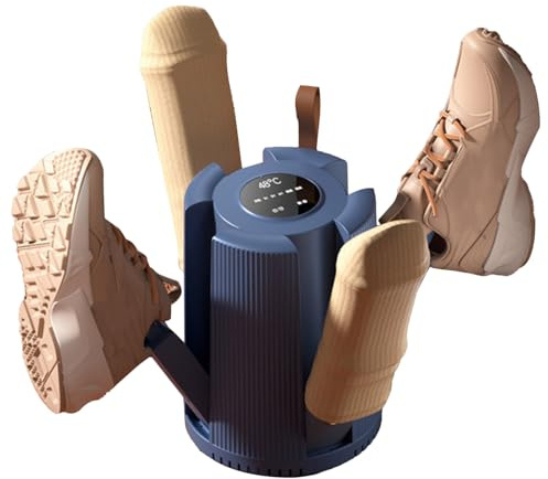 Sèche-chaussures électrique désodorisant - Sèche-chaussures électrique, 3 modes de réglage de la température, avec minuterie intelligente pour bottes