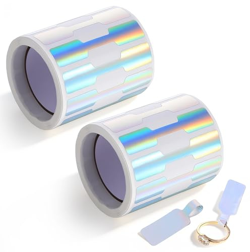 1000 Pcs Laser Jewelry Price Tags, Self Adhesive Jewelry Tags Roll