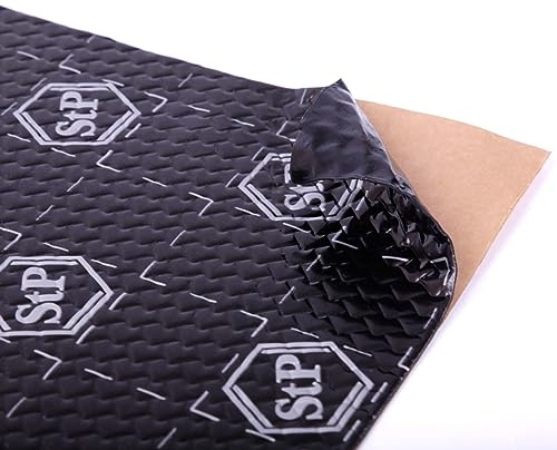 STP BLACK SILVER - 375x265x1,8mm DOOR PACK (20pcs) 73910124 Dämmmung Alubutyl