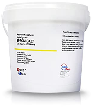 Epsom Salts | Food Grade | Magnesium Sulphate Bath Salts (1Kg)