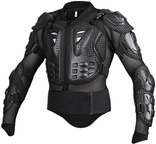 Chaqueta de Protección para Motocross Motos Ropa Protectora de Cuerpo Armadura Profesional de Motocicleta Deportiva para Hombres Columna Vertebral Hombro Mujer Pecho Chaquetas ( Color : A , Size : S )