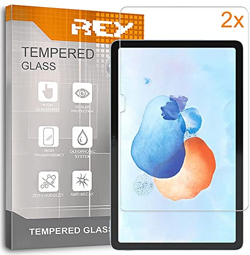 REY Pack 2X Pellicola salvaschermo per TCL NXTPAPER 10s 10,1 - Tab 10s 10,1, Vetro temperato, di qualità Premium