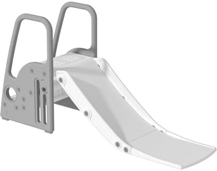 Gupamiga 2 in 1 Rutsche Outdoor und Indoor für Kinder mit Griffen, Tritthocker für Kinder, kinderrutsche ab 1 bis 3 Jahren