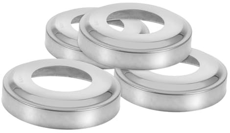 BESPORTBLE 4 Pièces Couverture D'Échelle De Piscine Échelles Couverture De Main Courante De Piscine Creusée Plaque De Couverture D'Échelle De Piscine Garde D'Échelle De Piscine Poids