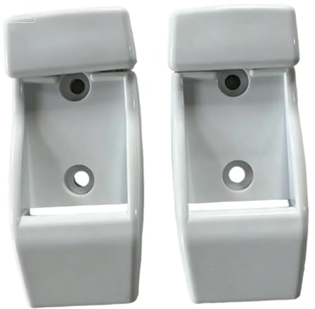 Homyl 2 Pezzi Staffa di Fissaggio per Asta di Supporto Tendalino Pratica E Resistente, Ricambio
