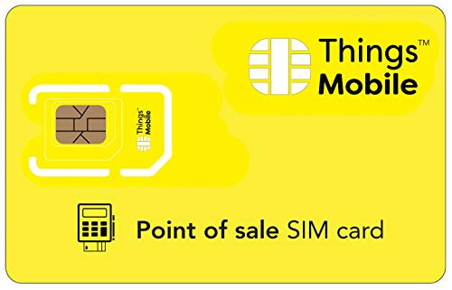 SIM-kort POS – GSM/2G/3G/4G – perfekt för betalningssystem, inklusive 10 € kredit