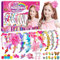 Kit de Fabrication de Bandeaux pour Filles, Accessoires de Cheveux DIY pour Filles, Créez Votre Propre Bandeau Tendance pour Fille, Jouets pour Filles de 4 à 10 Ans, Cadeaux pour Filles de 8 à 12 Ans