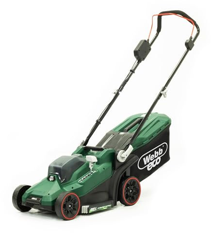 Webb Eco WEV20LM33BARE 20V 33cm (13″) Cordless Rotary Lawnmower (Tool only)