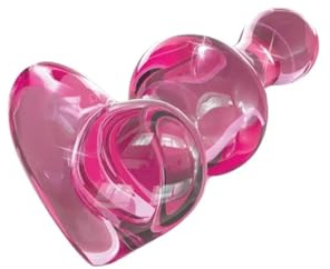 HTdangT Godemichet Anal Enthousiaste Noir, Grand Verre De Cristal, Énormes Anales, Godemiché, Jouet Sexuel for Hommes Et Femmes