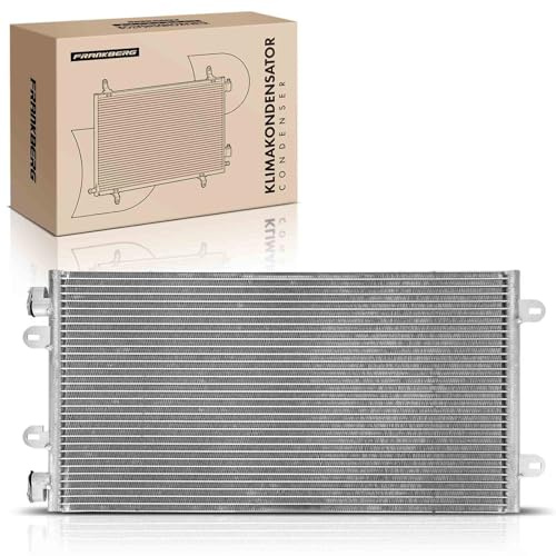Frankberg Radiatore climatizzatore Condensatore climatizzatore Compatibile con Punto Furgone/Compatto 188 1.2 60 Punto 188 1.2 16V 80 Punto 188 1.2 60 Punto 188 1.2 BiPower Replace# 46524503,94438