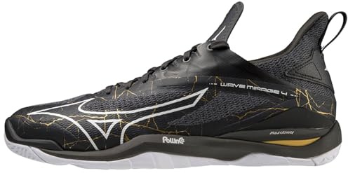 Mizuno Zapatos de Balonmano para Hombre, Negro, 50 EU