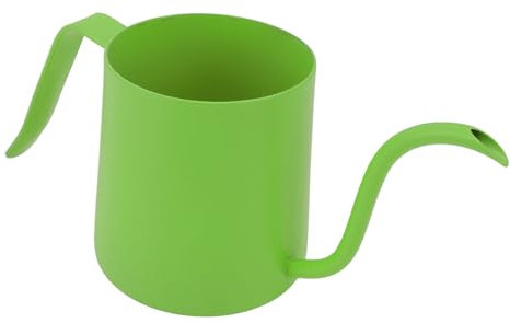 Olla de Vertido Largo y Estrecho, sobre la Caldera de Agua Control Preciso 304 Acero Inoxidable para en Casa (Yellow) (Blue) (Green)