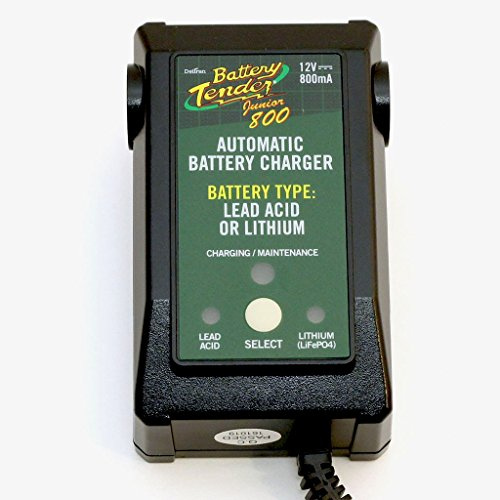 Battery Tender 022-0199-DL-EU Lithium-Akku-Ladegerät Betreuer, AGM, GEL, und Säure, 12v, 800mA Junior