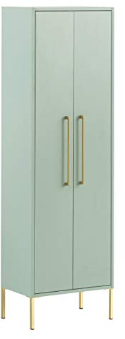 Schildmeyer Gloria Highboard 146637, Mint/Gold, 2 Türen