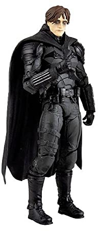 McFarlane TM15080 DC Batman Movie 7IN Figure WV2-CHARACTER 1 Smascherato, Multicolore