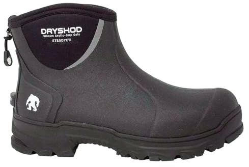 Dryshod STEADYETI Extreme Winter Boot | Vibram Arctic Ice Grip Outsole | Ankle Height | Waterproof | Insulated | Men's 11