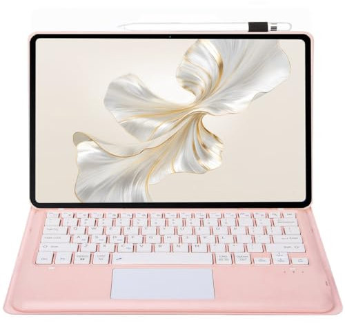 ZOMUN Bluetooth Keyboard Case with Trackpad for Honor Pad 9 | Honor Tablet 9 (12.1 inch), Wireless Keyboard with Protective Case & Trackpad Mouse