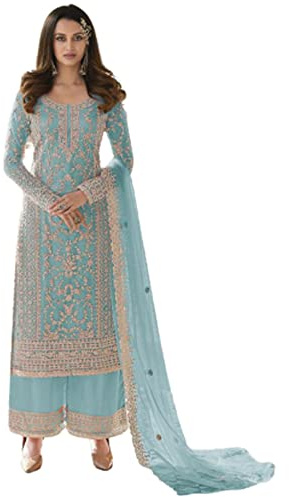 The kurti bazaar Traditionell indisk designklädsel, salwar kameez, dupatta, klänning, pakistansk, redo att bäras, palazzo-dräkt, anpassbar