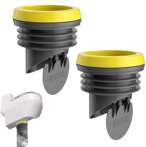 Anello di tenuta per flangia del WC con valvola di ritegno anti-riflusso, a prova di perdite, guarnizione anti-riflusso, per tubi in PVC da 100-110 mm, accessorio idraulico di facile
