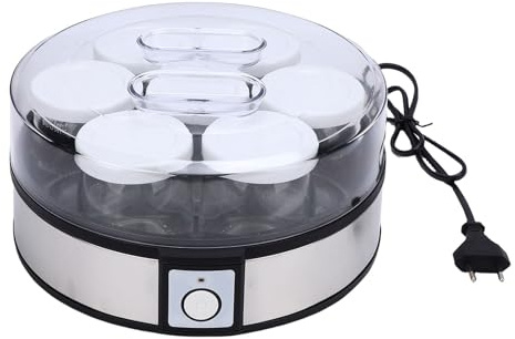Fafeicy Rostfri Yoghurtmaskin, 20W Energieffektiv Fermenteringsmaskin med
