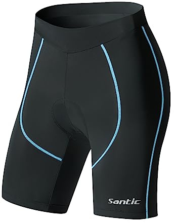 Santic Cuissard Cycliste Femme Rembourré Cuissard Cyclisme Cuissard Velo Short Cycliste