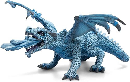Papo - Large figurine - Ice Dragon, Toy for Children, Journey into a World of Fantasy, Hand-Painted Creation for Frozen Adventures from 3 Years old