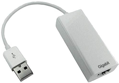ETHERNET-ADAPTER, USB 2.0 GIGABIT, nätverksprodukter gränssnittskort/enheter dator, antal X 1 | USB2-GIGETHB
