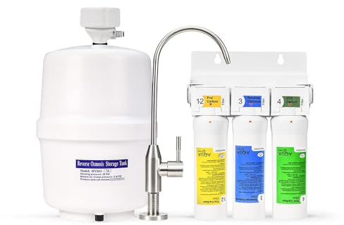 AquaTru Under Sink Reverse Osmosis Water Filter System | Certified to Remove Lead, Chlorine, Fluoride, PFOA, PFOS and More for Pure Great-Tasting Water