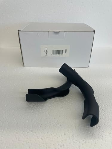 Curva di Sostegno per Tubi Riscaldamento a Pavimento, Nero, Supporto Impianti Radianti, Diametro 14-18 mm, Accessorio Installazione conf. da 25 pz