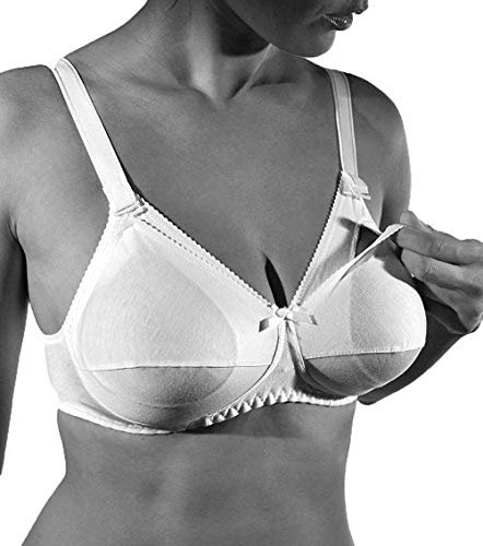 GIOS Reggiseno per Allattamento Art. 280 - Colore Bianco Coppa B - Il Massimo Comfort per la Tua maternità