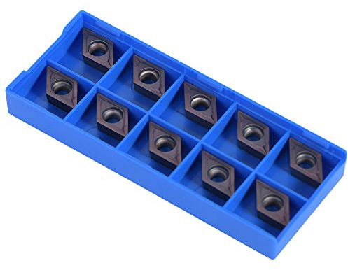 10st Diamond Shape Tungsten Carbide Insert Cutter Machine svarvfr?sverktyg Extern tappning med fodral DCMT11T304 VP15TF f?r vanligt rostfritt st?l