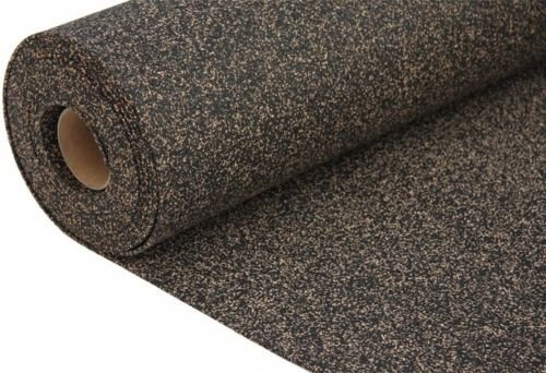 top.eco.wall RUBBER - CORK UNDERLAY ROLL 1m x 10m x 3mm - 10 m2