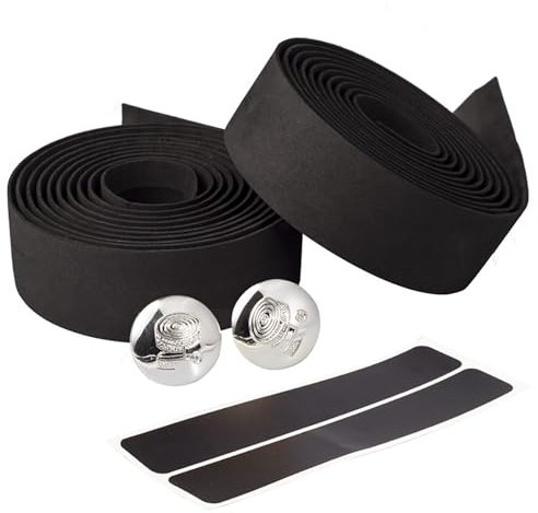 Dinghaole Fahrrad-Lenkerband, rutschfestes, stoßabsorbierendes Lenkerband - Verbesserter Griff am Lenker - für City-Bikes und Rennräder mit Lenkerstopfen