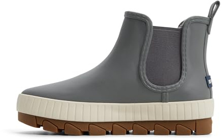 Sperry Women's Torrent Chelsea Rain Boot, Grey, 8